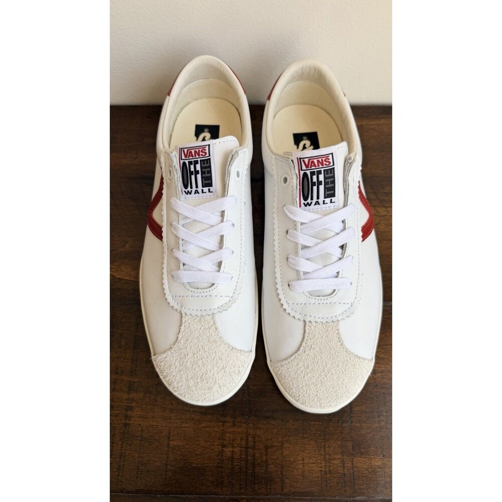 Vans Premium LX Sport Low 73 White Red  Men’s SZ 10.5 Casual Shoes VN000D2JRED